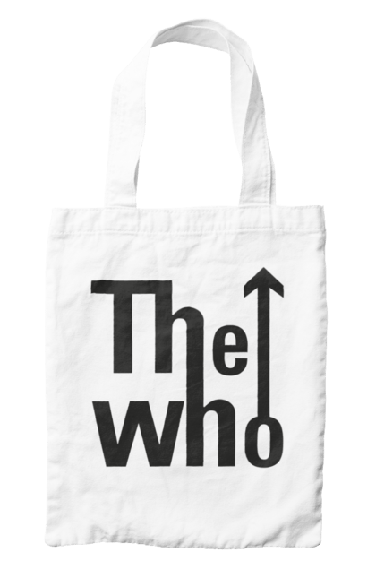 Bag with prints The Who. Art rock, freakbeat, hard rock, music, power pop, proto punk, rock, rock band, who. 2070702