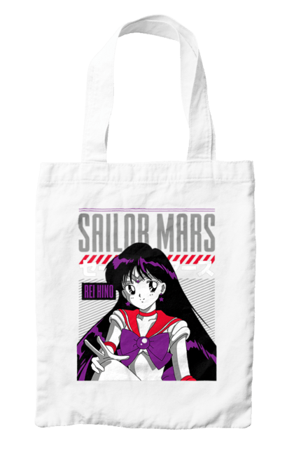 Сумка з принтом "Сейлор Мун Марс". Rei hino, sailor moon, аніме, драма, махо седьо, рей хіно, сейлор марс, сейлор мун, серіал. 2070702