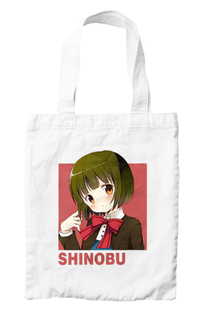 Bag with prints Kiniro Mosaic Shinobu Omiya. Anime, gold mosaic, kiniro mosaic, kinmoza, manga, shinobu, shinobu omiya. 2070702