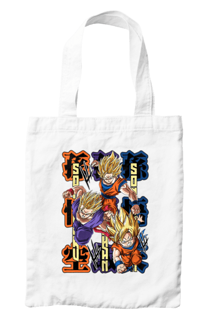 Сумка с принтом Жемчуг дракона. Anime, dragon ball, goku, manga, vegeta, аниме, вегета, гоку, жемчуг дракона, манга. 2070702