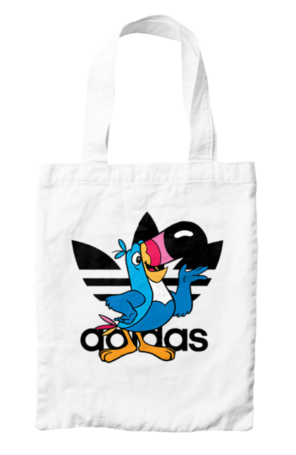 Сумка з принтом "Adidas Тукан Сем". Adidas, froot loops, toucan sam, адідас, маскот, тукан сем. 2070702