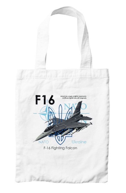 Сумка з принтом "F16". F16, nasams, zuzana, гаубиця, два герби, залужний, сюзанна. 2070702
