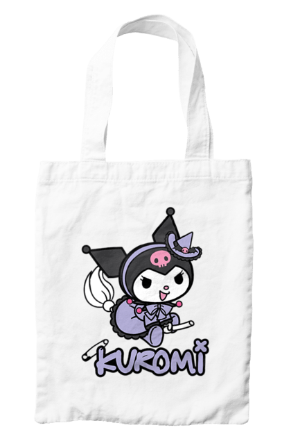 Bag with prints Hello Kitty Kuromi. Anime, character, hello kitty, kuromi, my melody, sanrio. 2070702