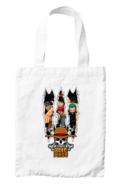 Bag with prints One Piece Luffy. Anime, luffy, manga, monkey de luffy, one piece, pirates. 2070702