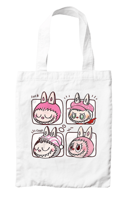 Сумка з принтом "Labubu". Labubu, weird cute, іграшки, лабубу. 2070702