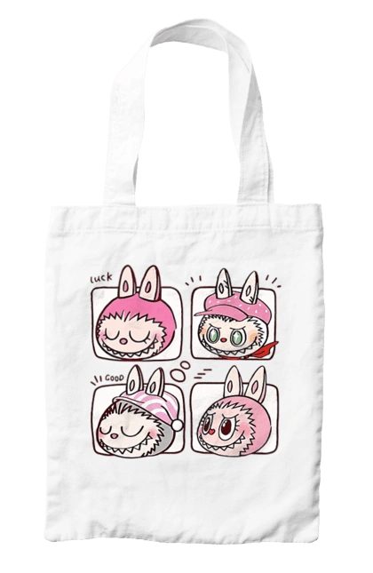 Сумка з принтом "Labubu". Labubu, weird cute, іграшки, лабубу. 2070702