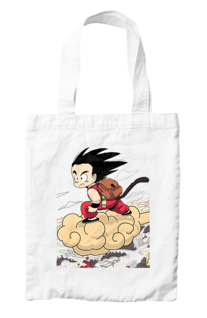 Сумка з принтом "Перли дракона Сон Гоку". Dragon ball, manga, son goku, аніме, гоку, манга, перли дракона, сон гоку. 2070702