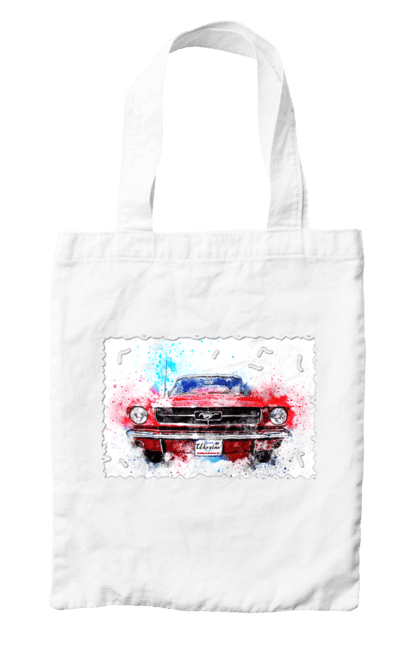 Сумка з принтом "Автомобіль мустанг". Автомобіль мустанг, донати, допомога, дорога, колесо, конь, машина, мустанг, пейпел, україна. 2070702