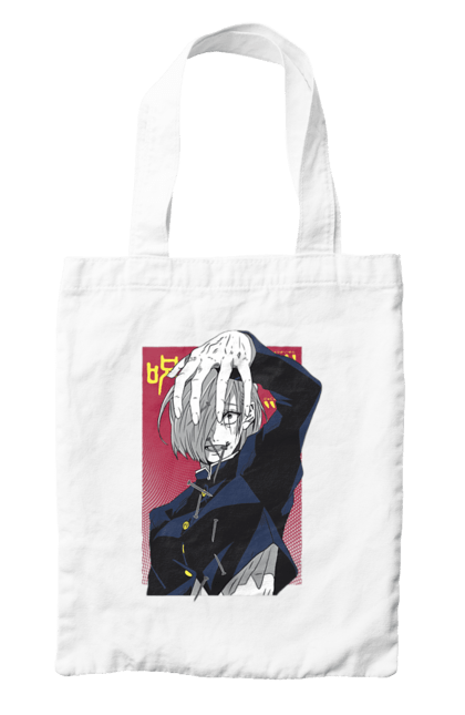 Bag with prints Jujutsu Kaisen Nobara. Anime, dark fantasy, jujutsu kaisen, magic battle, manga, mystic, nobara, nobara kugisaki. 2070702