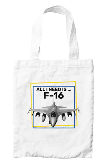 Сумка з принтом "F16". F16, himars, залужний, зброя, літак. 2070702
