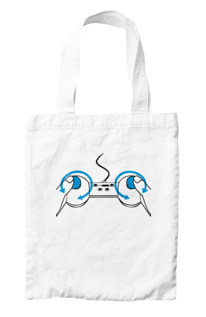 Сумка з принтом "Геймпад". Playstation, sony, геймпад, гра, джостик. 2070702