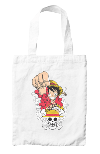 Bag with prints One Piece Luffy. Anime, luffy, manga, monkey de luffy, one piece, pirates. 2070702