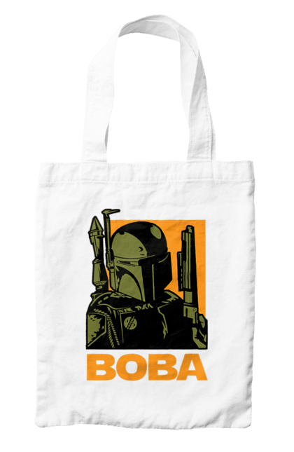 Сумка з принтом "Боба Фетт". Boba fett, боба фетт, зоряні війни, клон, мисливець за головами. 2070702