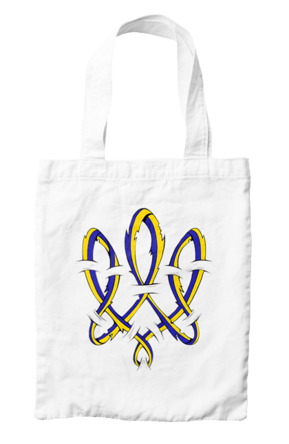 Сумка з принтом "Тризуб України герб". Воля, герб, символ україни, тризуб, тризуб україни, тризуб україни герб, україна, українська символіка. 2070702