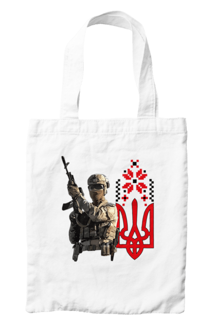Сумка з принтом "Гвардія наступу". F 16, himars, leopard, patriot, гвардія наступу, контрнаступ, літо 2023, літо контрнаступ, перемога. 2070702