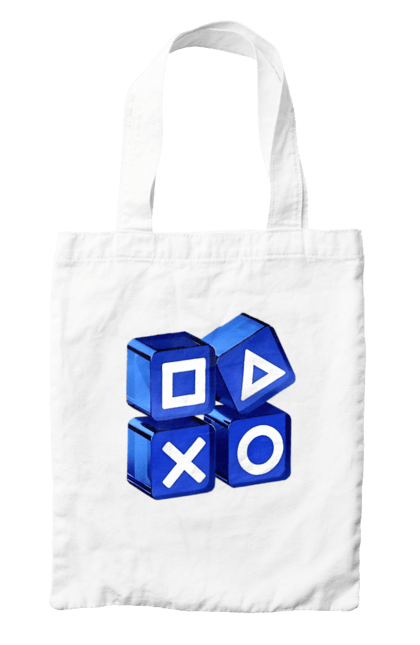 Сумка з принтом "Геймпад". Playstation, sony, геймпад, гра, джостик. 2070702