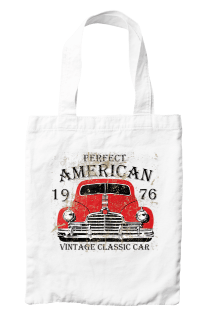 Сумка з принтом "Машина вінтаж, 1976". 1976, вінтаж, машина. 2070702