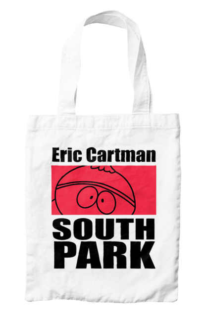 Bag with prints South Park Cartman. Cartman, cartoon series, eric cartman, south park. 2070702