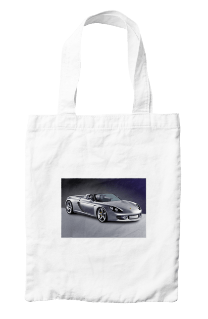 Bag with prints Auto.2. Auto, color image, compartment, photo, sports car. 2070702
