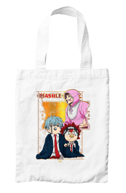 Bag with prints Magic and Muscles. Adventure, anime, comedy, magic and muscles, manga. 2070702