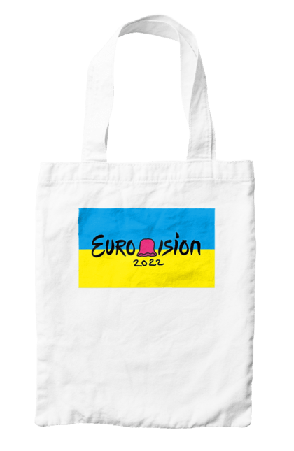 Сумка з принтом "Євробачення за KALUSH Orchestra". Kalush orchestra, stefania, азов, врятувати азовсталь, врятувати захисників азовсталі, євробачення, звільнити, маріуполь, наші захисники, перемога, свобода. 2070702