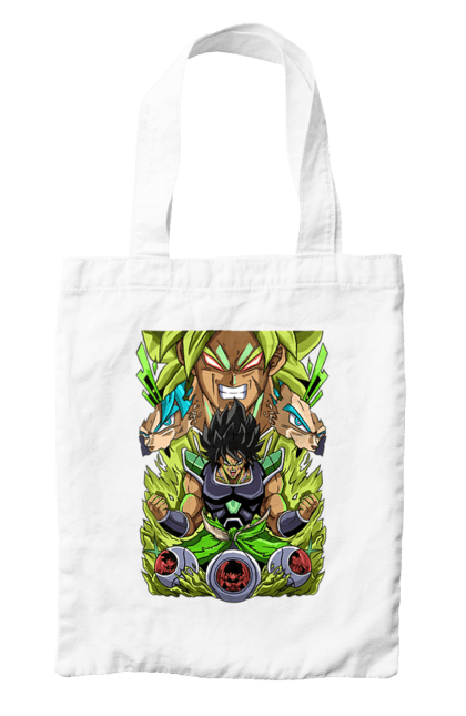 Сумка з принтом "Перли дракона Бролі". Broly, dragon ball, manga, аніме, бролі, манга, перли дракона. 2070702