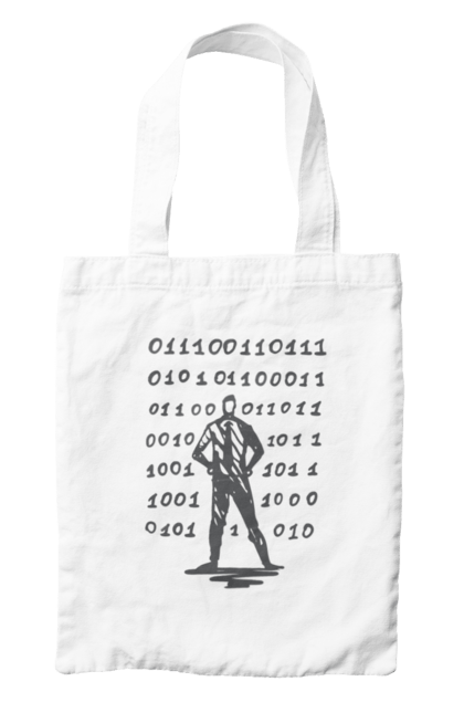 Сумка з принтом "Програміст". Angular, c, css, html, it, javascript, jquery, php, python, react, svelt, vue, айтишник, айті, гумор, код, кодувати, прогер, програміст, програмісти, ти ж, ти ж програміст, тиж програміст. 2070702