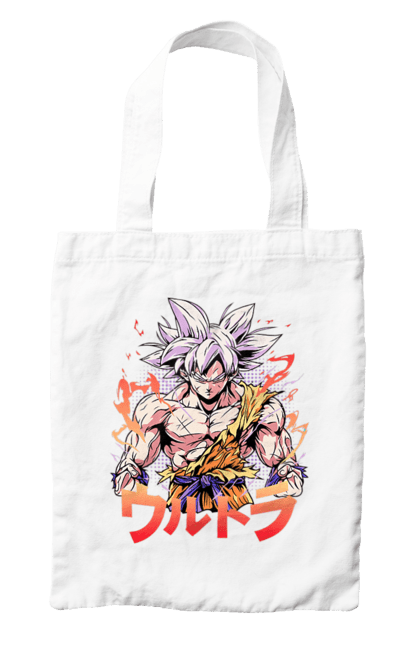 Сумка з принтом "Перли дракона Сон Гоку". Dragon ball, manga, son goku, аніме, гоку, манга, перли дракона, сон гоку. 2070702