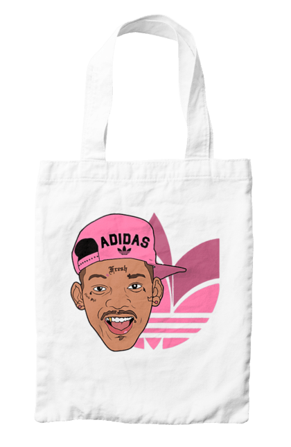 Сумка з принтом "Adidas Вілл Сміт". Adidas, will smith, адідас, актор, вілл сміт, кіно, роль, фільм. 2070702