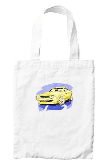 Сумка з принтом "Український спорткар". Додж челенджер, машина, машини арт, потужність, спортивне авто, спорткар, українське авто, швидкість. 2070702