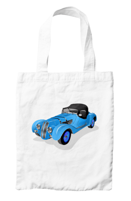 Bag with prints Car. Auto, car, classic, old, old machine. 2070702