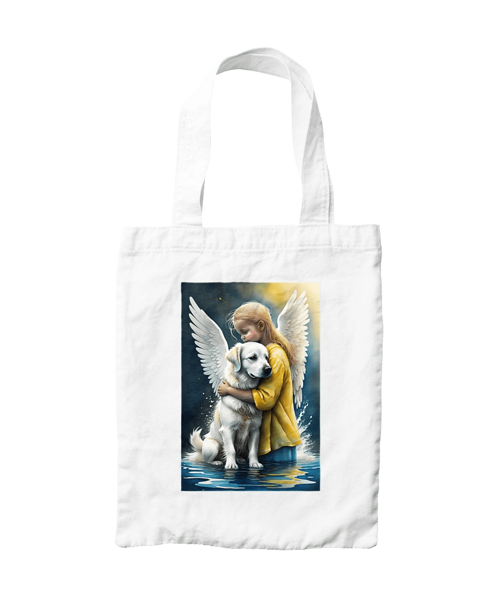 Дівчинка та собака ангел [память загиблим тваринам]