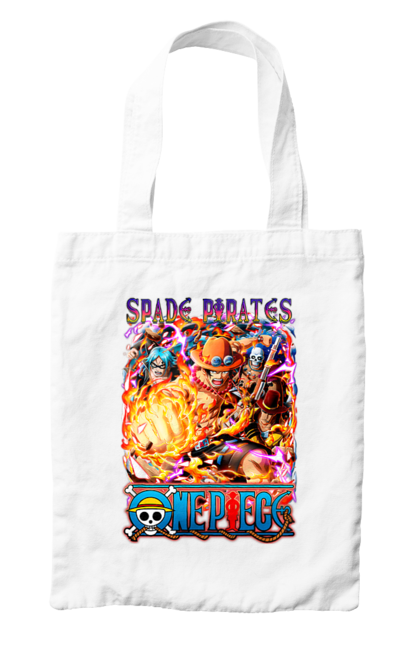 Bag with prints One Piece Portgas D. Ace. Anime, fire fist, gol d. ace, manga, one piece, portgas d. ace, straw hat pirates. 2070702