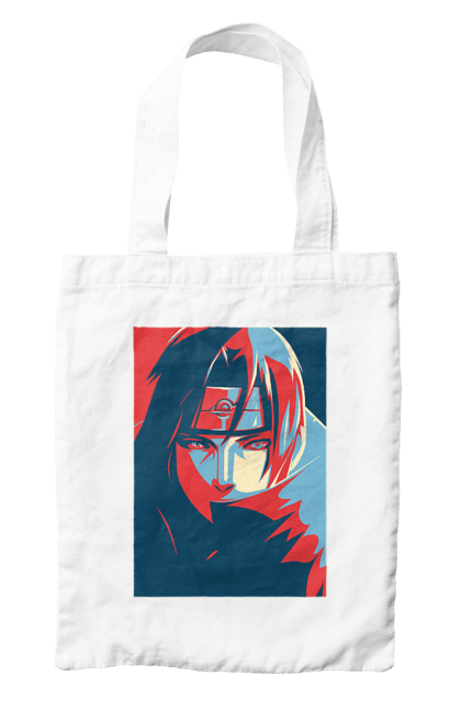 Bag with prints Naruto Itachi. Anime, character, itachi, itachi uchiha, manga, naruto, ninja, tv series, uchiha. 2070702