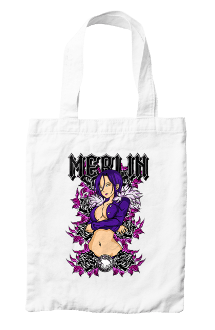 Bag with prints Seven Deadly Sins Merlin. Adventures, anime, comedy, fantasy, manga, merlin, seven deadly sins. 2070702