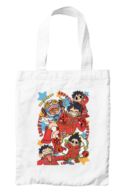 Bag with prints One Piece Luffy. Anime, luffy, manga, monkey de luffy, one piece, pirates. 2070702