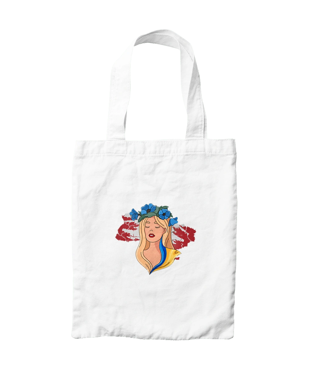 Girl on the map of Ukraine