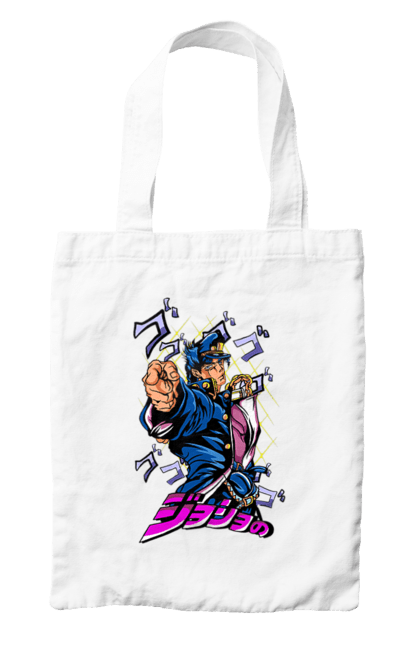 Bag with prints JOJO Jotaro. Anime, jojo, jojo`s bizarre adventure, jojo’s bizarre adventure, jotaro, jotaro kujo, manga. 2070702