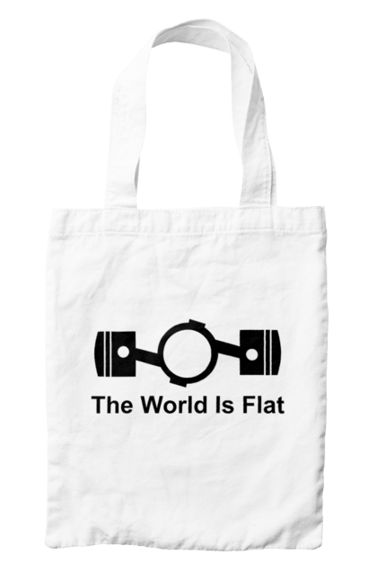 Сумка з принтом "World Flat". Авто, деталь. 2070702