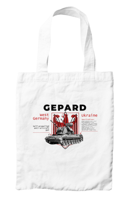 Сумка з принтом "Gepard". F16, gepard, nasams, stinger, zuzana, гаубиця, два герби, залужний, сюзанна. 2070702