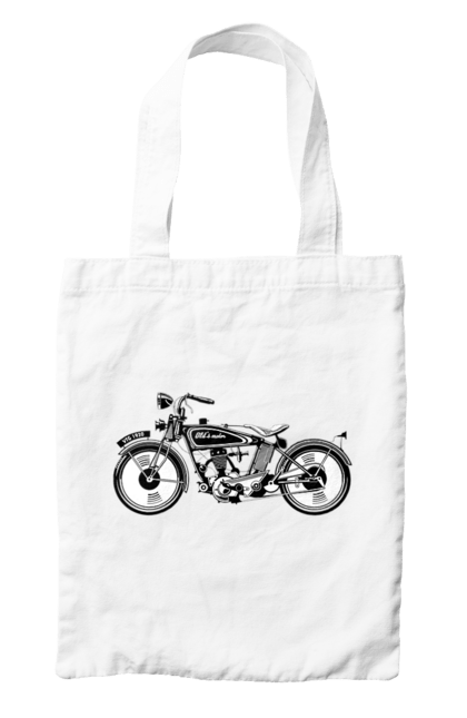 Сумка з принтом "Мотоцикл Ретро". Мото, мотоцикл, ретро. 2070702