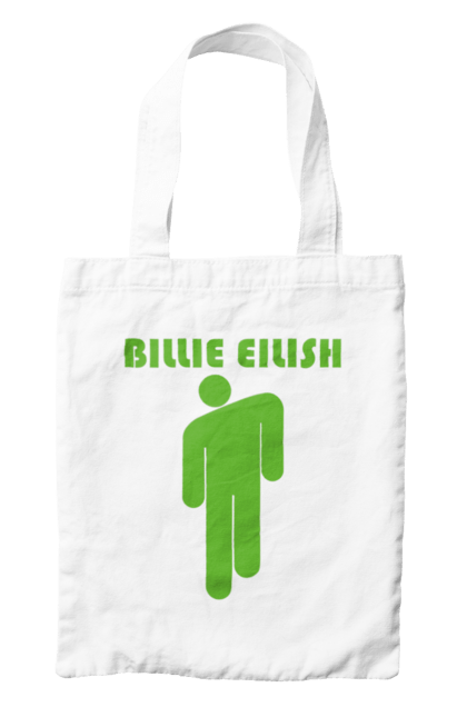 Сумка з принтом "Billie Eilish". Активістка, біллі айліш, мизукант, права, співачка, тварини. 2070702