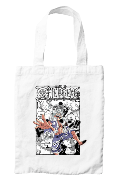 Bag with prints One Piece Luffy. Anime, luffy, manga, monkey de luffy, one piece, pirates. 2070702