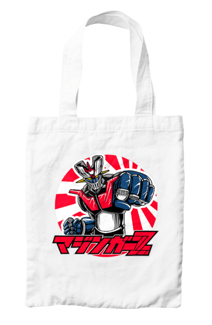 Bag with prints Mazinger Z Grendizer. Anime, goldorak, goldrake, grendizer, manga, mazinger z, mecha, robots. 2070702