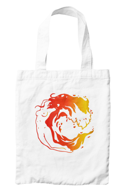 Сумка з принтом "Дівчина хвиля". Дівчина, море, хвиля. 2070702