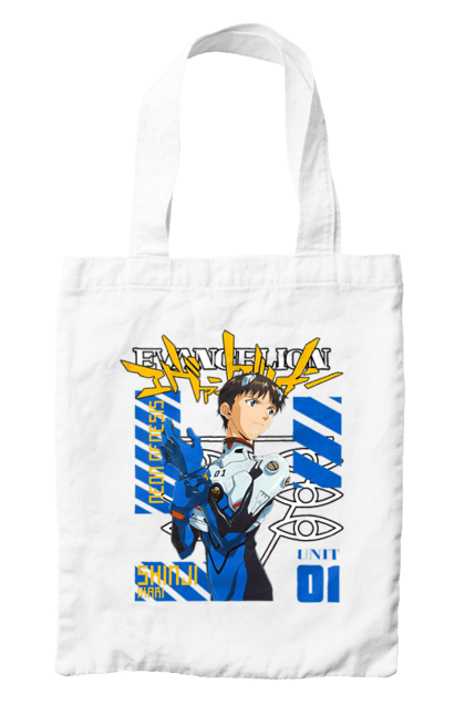 Сумка з принтом "Evangelion". Аніме, єва, євангеліон, манга, нерв. Funkotee