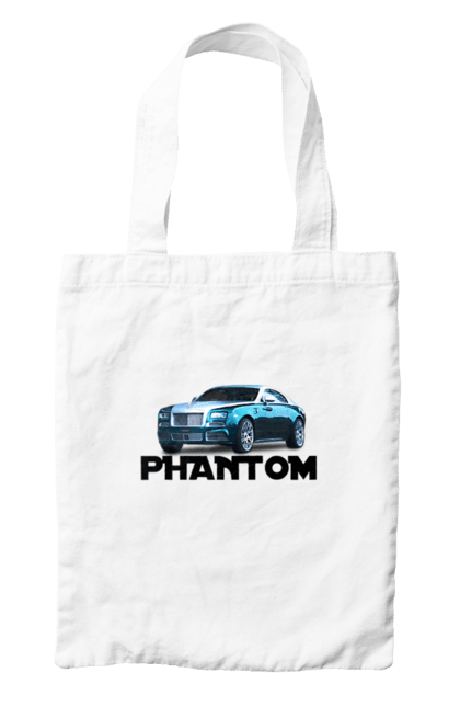 Сумка з принтом "Ролс ройс". Авто, автомобіль, люкс клас, ролс ройс, седан, фантом. 2070702