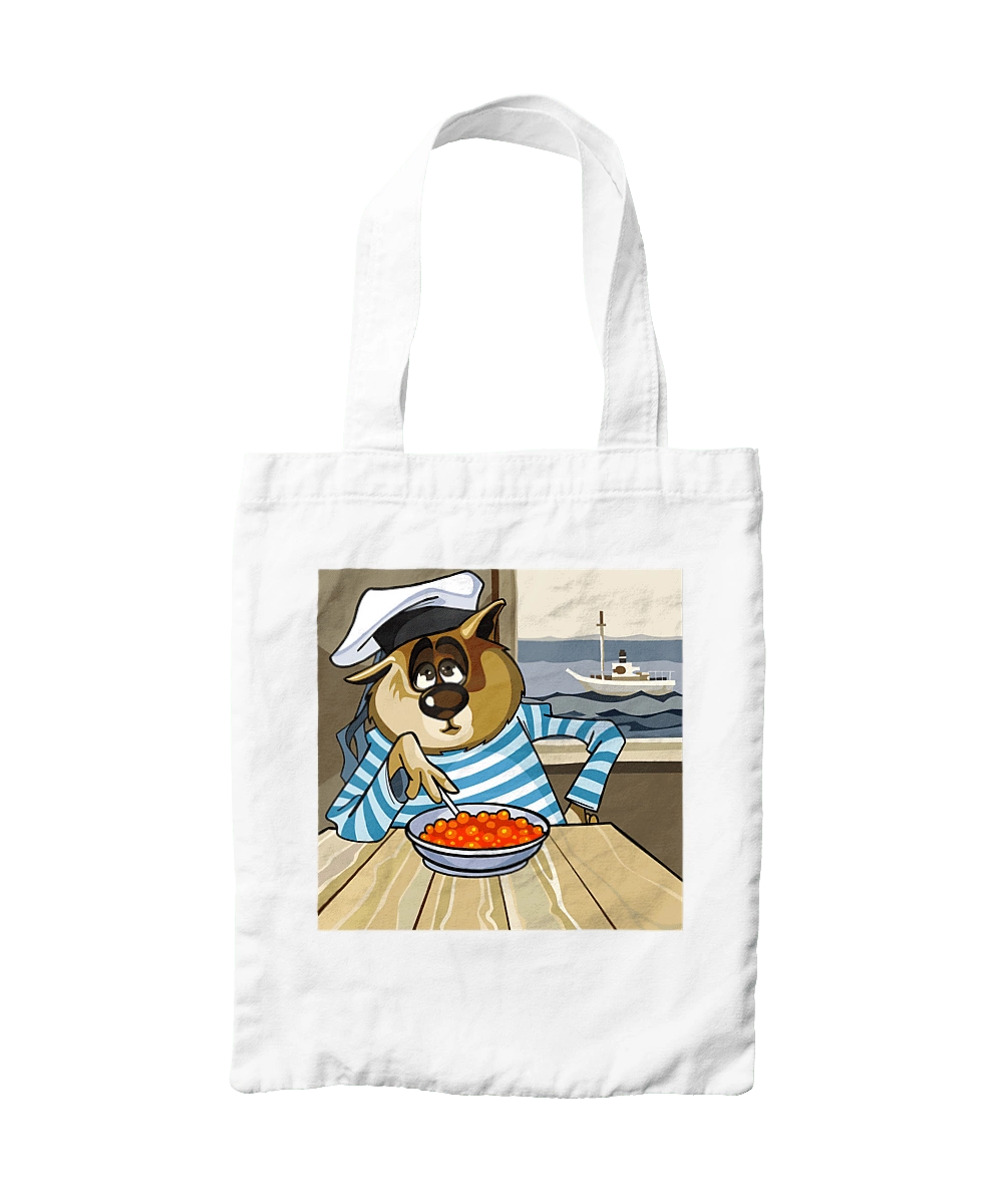 Cat Sailor, On The Ship Eats Red Caviar