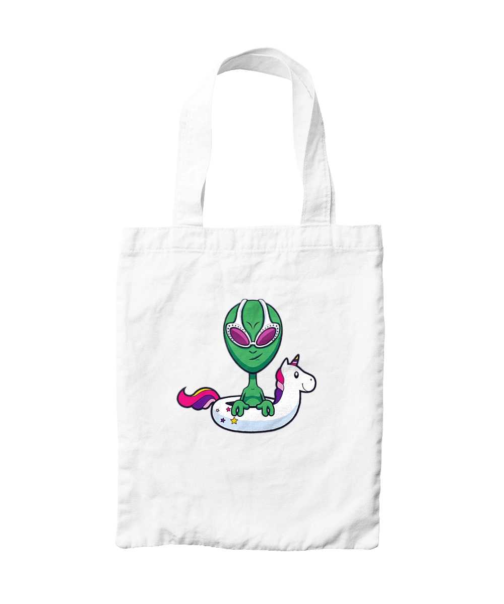 Alien Floats In A Circle