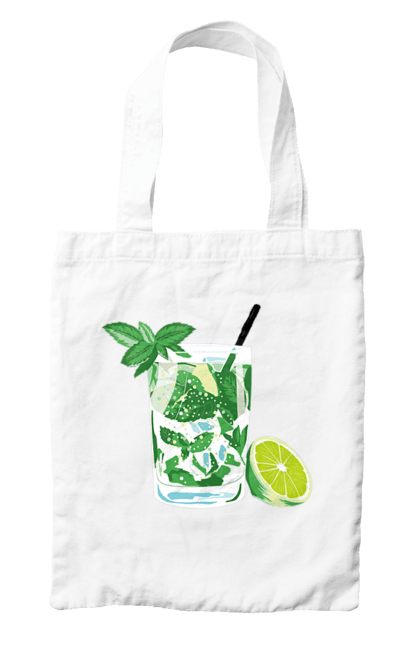 Bag with prints Mojito And Lemon Drink. Drink, lemon, mojito. 2070702
